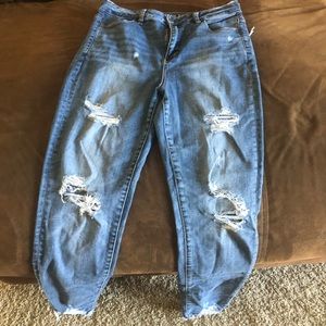 High rise American eagle jeans